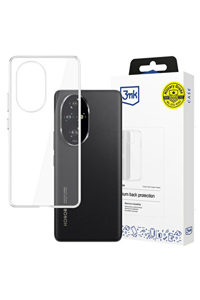 3MK Husă transparentă pentru Honor 200 Pro, protecție telefon, transparentă.
