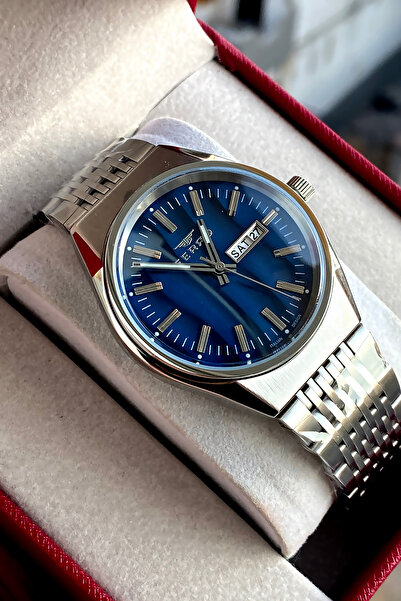 FERRO Men's wristwatch steel band 2 years warranty waterproof boxed