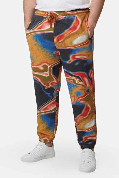 Stance Men Regular Fit Textured Sweatpants, Multicolor