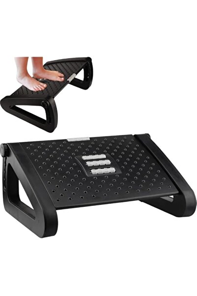 Generic Foot Rest Under Desk, Adjustable Angle 6 Different Height Ergonomic F...
