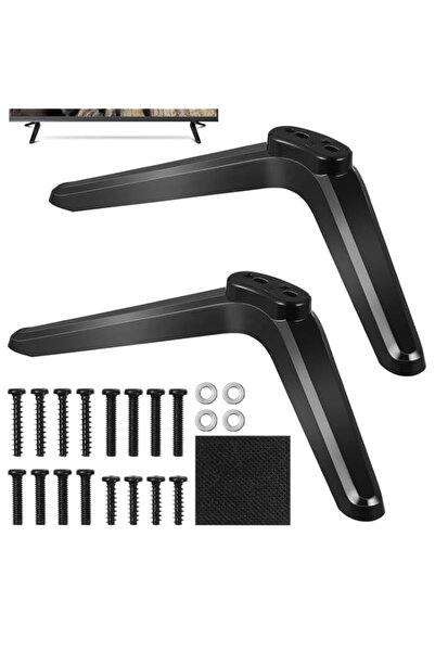 Generic Universal TV Stand Legs, Tabletop TV Mounting Bracket Legs with Screw...