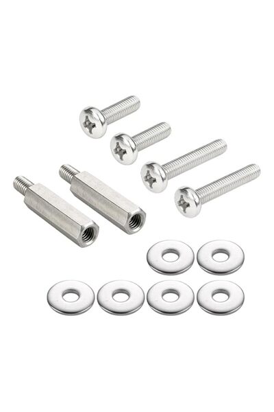 Generic TV Mount Screw Kit, Wall Bracket Adapter Bolt Set for LCD LED TV - Se...