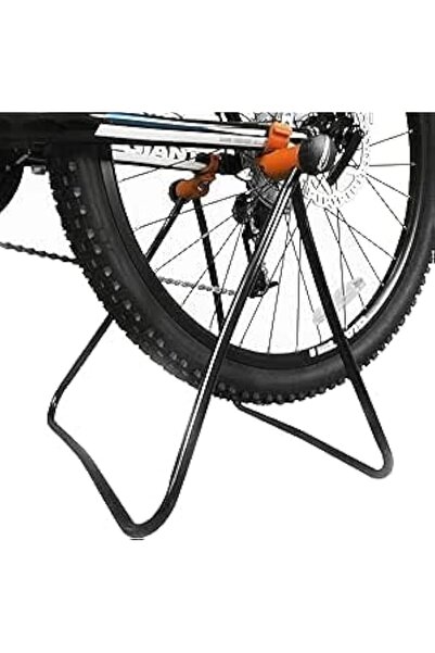 Generic Bike Stand, Heavy Duty Steel Bicycle Storage Rack, Black, 17 x 15.2 I...
