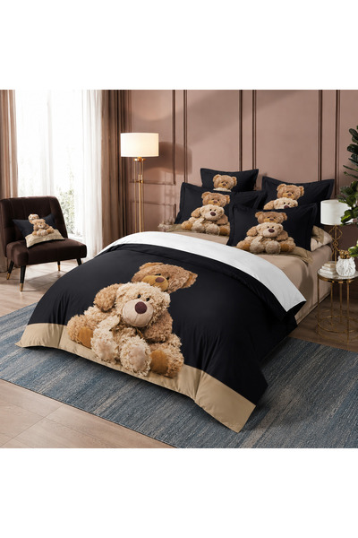 CHIRASO Спален комплект, 3D, Finet, КЛАСИК, Чаршаф 230x250см, Плик за завивка...