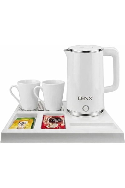 Dinx Dinex Electric Kettle, 1500W, 1.8L, Dx2097 - White