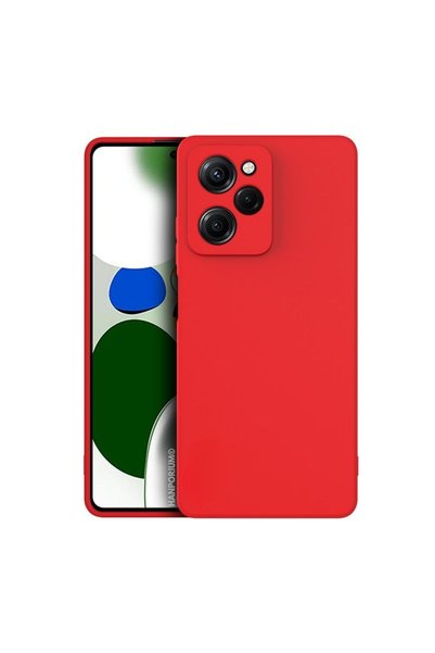 HANPORIUM حافظة سيليكون متوافقة مع هاتف Poco X5 Pro - غطاء مرن بلون باستيل مع...