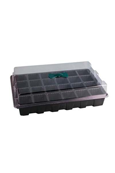 Generic 3 Pcs/Set 24-Hole Seedling Tray Plant Nursery Pot Air Holes Seeding B...