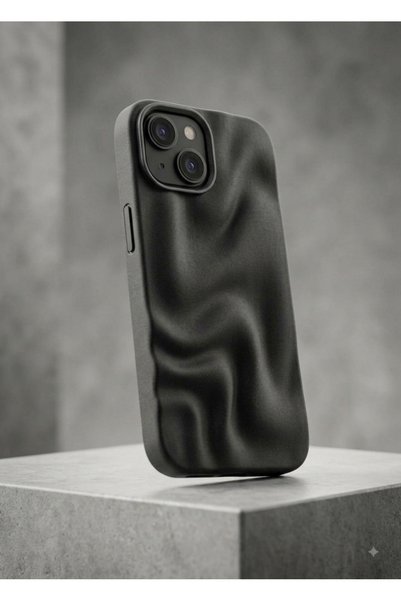 Turkuaz Store Case Compatible with iPhone 13/Iphone 14. Embossed Wave Design ...