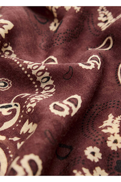 MANGO Woman Paisley desenli fularPaisley desenli fular