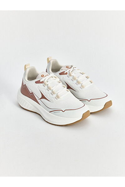 LC Waikiki Triwex Ecru Mesh Detailed Women's Sports Shoes