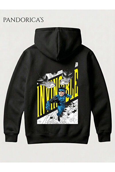 Grafftee Clothing INVINCIBLE Friends & Foes Tasarım Serisi Yazılı Sırt ve Ön ...