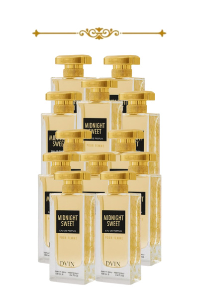 Devin 12 قطعة من عطر ميدنايت سويت للنساء 100 مل
