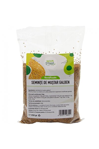 Seva Plant Yellow mustard seed condiment 250g