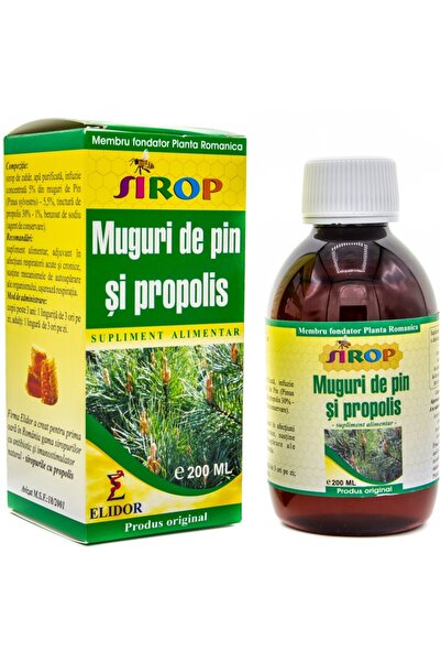 Elidor Sirop muguri pin propolis 200ml