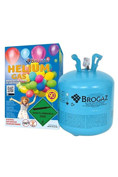 OEM Butelie cu heliu, pentru baloane, 22 l, Brogaz, 90 baloane