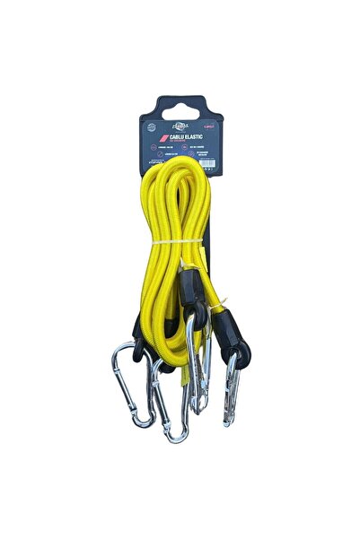 OEM Σχοινί αυτοκινήτου, για πρόσδεση, Carmax, ελαστικό, με καραμπίνερ, 1 μ., ...
