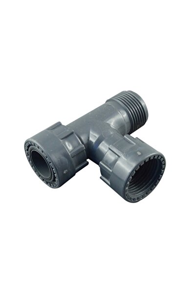 OEM Tee with Dutch for solenoid valve, 1", 12 bar
