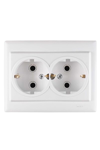 OEM Διπλή πρίζα σούκο Elegant 42937, εντοιχιζόμενη, κεραμική, περιλαμβάνεται ...