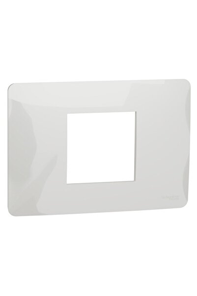 OEM Schneider Electric New Unica NU210218 рамка, 2 модула, бял, за контакт/ключ