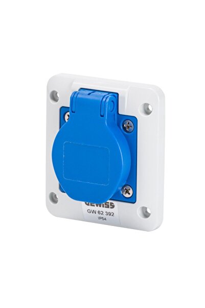 OEM Priza industriala monofazica Gewiss GW62392, incastrat, 3P, 16 A, 230 V, ...