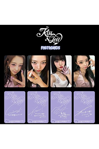 Kpop Dünyasi AESPA '' Kiss N Tell '' Photocards Set