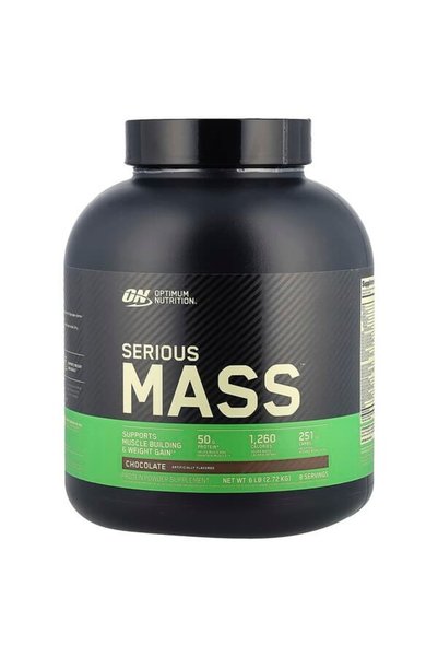 Optimum Nutrition , Serious Mass™, Chocolate, 6 lb (2.72 kg)