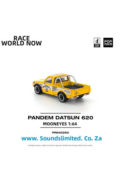 HOT WHEELS Pop Race Pandem Datsun 620 Mooneyes Pr64-250