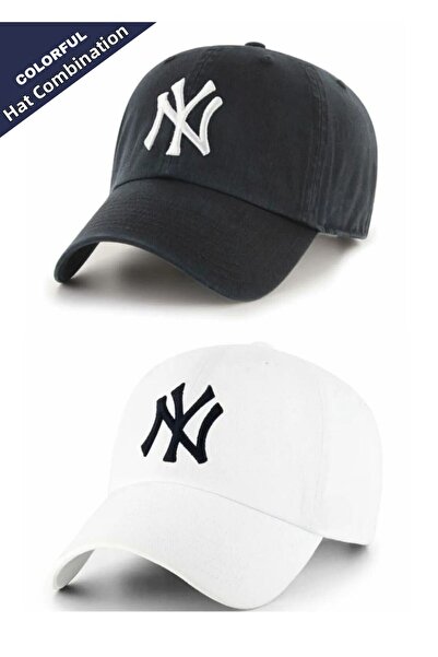 GYES Embroidered Hat Set of 2, Adjustable with Velcro on the Back