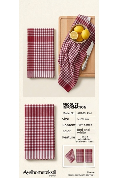 Generic Brand 50X70 cm Cotton German Napkin Drying Cloth