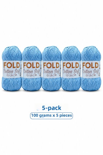 BD fold yarn خيط قطني ناعم 100 جرام 200 متر 100% قطن خيط للحقائب خيط أميجوروم...