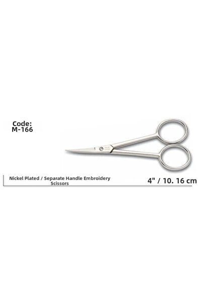 Mestore Europe Split Handle Embroidery Scissors Super Quality No:4 10,16 Cm