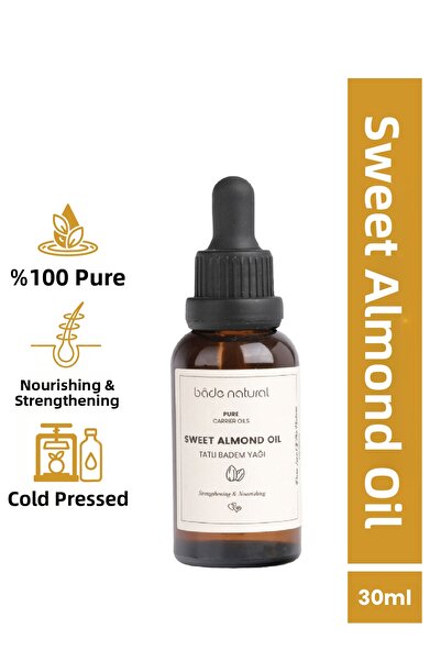 Bade Natural Sweet Almond Oil Cold Pressed 100% Pure 30 ml