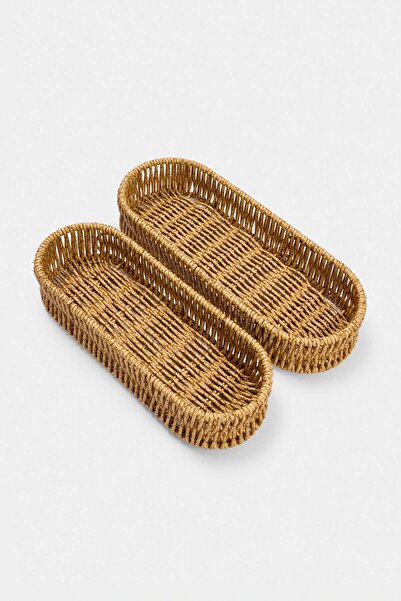 TRENDYOLMİLLA HOME Set of 2 Oval Baskets Tphaw27Spt00002