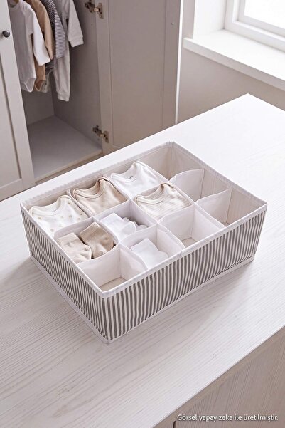 TRENDYOLMİLLA HOME Mehrzweck-Organizer mit 12 Fächern 31x25x25 TPHAW27DI00001