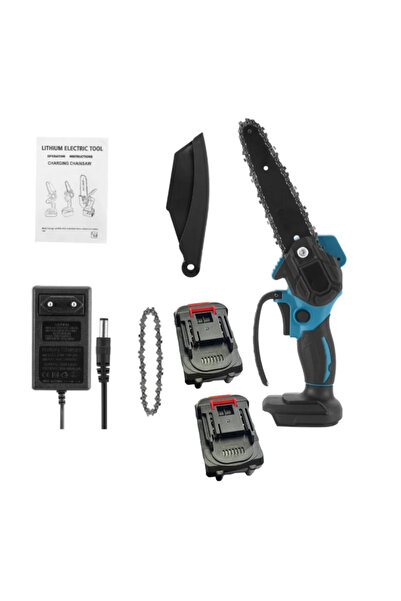 hoffmans Επαγγελματικό Μίνι Ηλεκτρικό Κιτ Αλυσοπρίονου - 2 μπαταρίες 48V / 5 ...