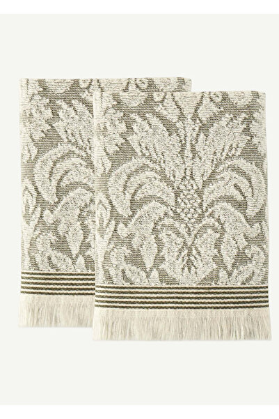 Bella Maison Πετσέτα προσώπου Colin 100% βαμβάκι 2 τεμαχίων πράσινη (50x90 cm)