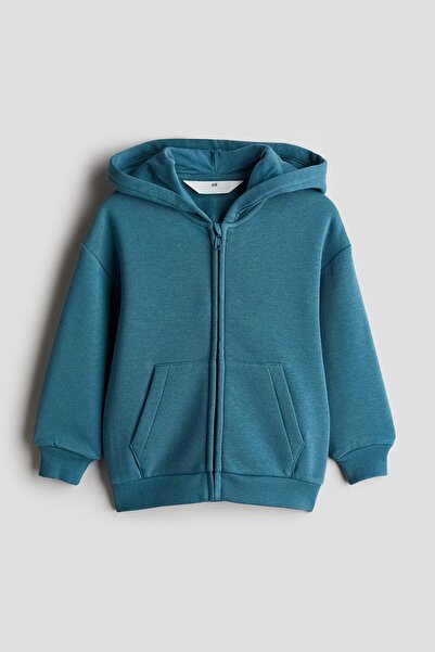 H&M Kapüşonlu ve Fermuarlı Üst