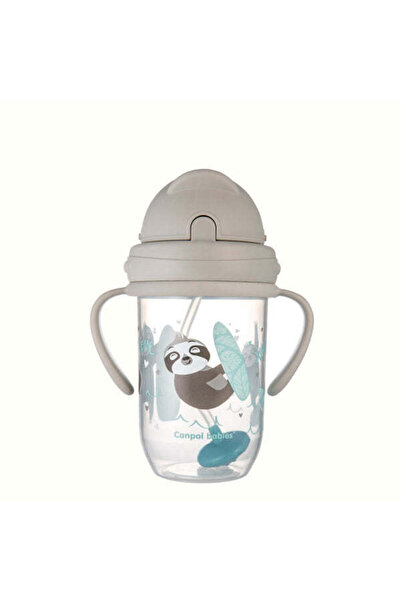 CANPOL Babies Cana Anti-Varsare Cu Pai 270ml Exotic 56/606_Grey