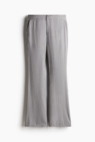 H&M Keten Karışımlı Şık Pantolon