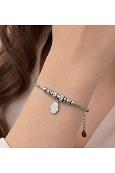Lume Store سوار فاطمة آنا إيلي النسائي من الفولاذ 316L