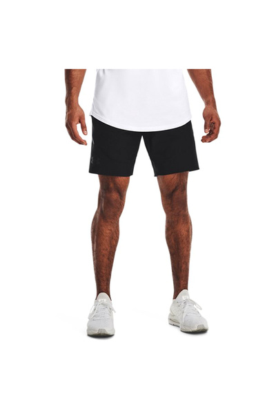 Under Armour Pantaloni scurți de antrenament negri pentru bărbați Unstoppable...