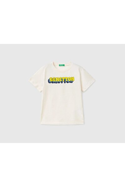 United Colors of Benetton Boy baby 3i1xg10ht printed model t-shirt gkb0025