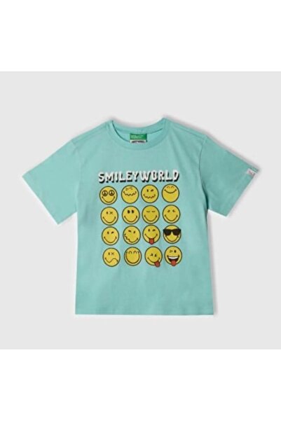United Colors of Benetton DEČAČKA MAJICA SA SMJEŠKOM 3I1XG10IH GKB0052