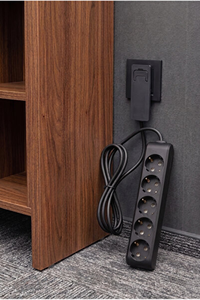 Ultra Thin Plug Extension Cable 5-Piece (1.5M) Stylish And Practical Solution For Narrow Spaces!