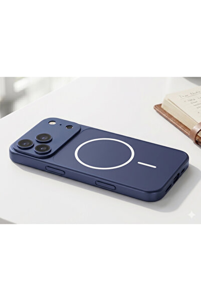 halkhouse iPhone 17 Pro Max Kılıf Kamera Korumalı Magsafe Şarj Özellikli Lüks...