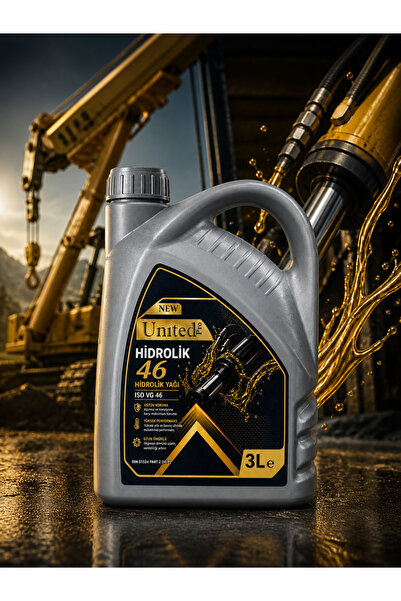 United Pro 46 Numara Hidrolik Yağ 3 LT