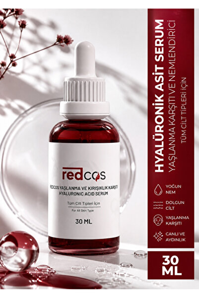 redCOS Hyaluronik Asit %3 Panthenol Allantoin Yaşlanma Karşıtı Nemlendirici D...