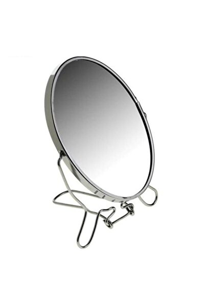 Genel Markalar Yüksek Kalite Büyüteçli Çift Taraflı Ayaklı Metal Oval Makyaj ...