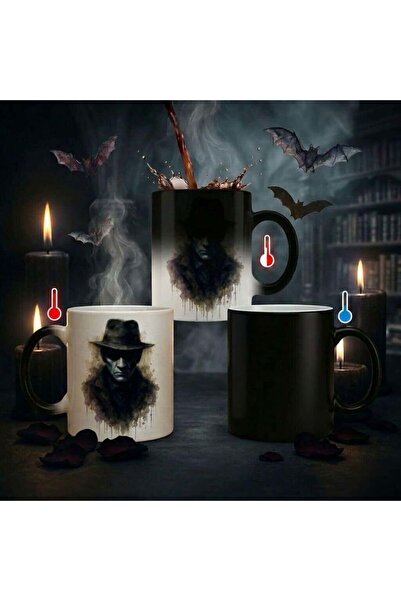 KADOREX DESIGN Horror-Themed Magic Heat-Sensitive Mug – Special Looking Cup w...