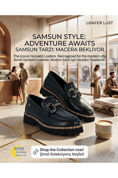 Mammamia Kadın Günlük Loafer Ayakkabı/ Pratik, Rahat, Zamansız Şıklık /İlkbah...